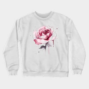 abstract rose Crewneck Sweatshirt